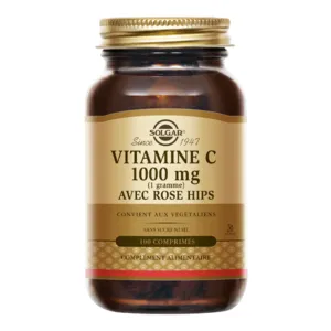 Solgar vitamine C 1000 + Rose Hips comprimés