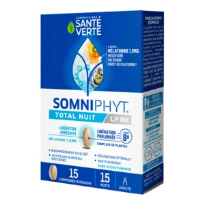 Santé Verte Somniphyt comprimés Total Nuit LP 8H 1,9 mg