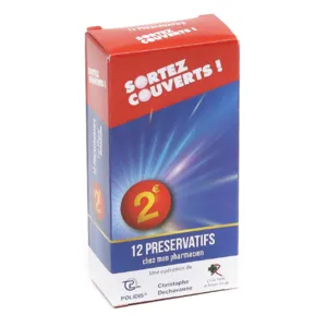 Sortez Couvert préservatifs en latex