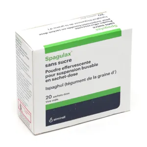 Médicament laxatif Spagulax sans sucre