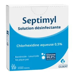 Septimyl Gilbert Solution désinfectante en unidose