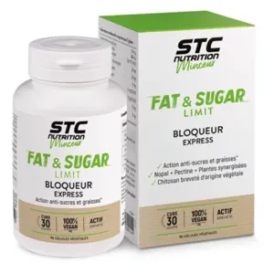 Gélules Fat & Sugar Limit STC Nutrition
