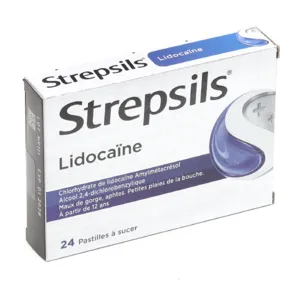 Strepsils lidocaïne