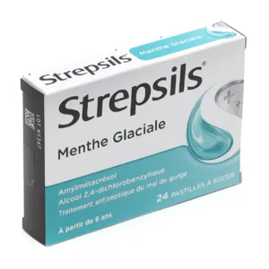 Strepsils menthe glaciale médicament pour la gorge