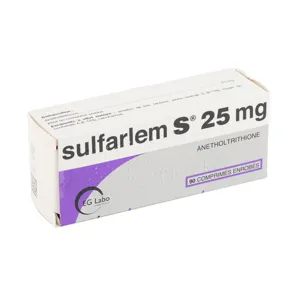 Sulfarlem S25 mg salive