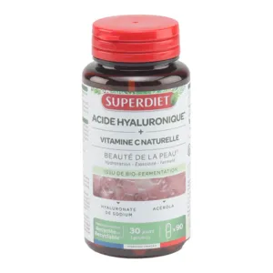 Gélules Acide hyaluronique + Vitamine C Superdiet