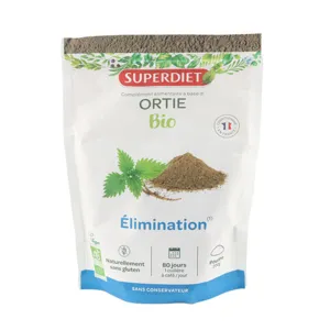 SuperDiet Ortie Bio en poudre pour éliminer