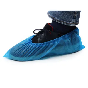 Couvre chaussures polyéthylène protection médicale