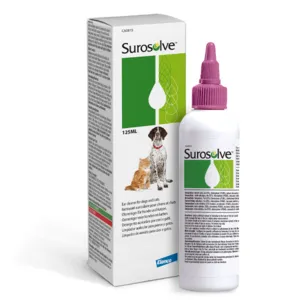 Surosolve nettoyant oreilles pour chien et chat