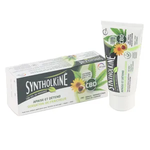 Syntholkiné gel de massage musculaire au CBD