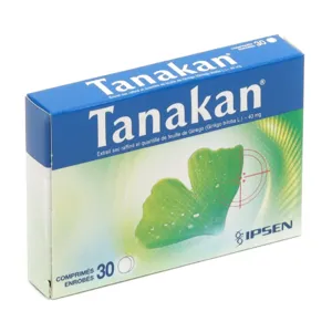 Tanakan comprimé de Ginkgo