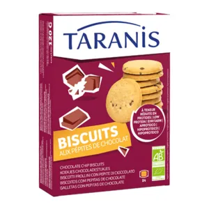 Taranis Biscuits Aux Pépites de Chocolat régime protides