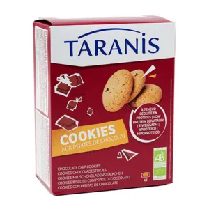 Taranis Cookies aux pépites de chocolat à faible teneur en protides