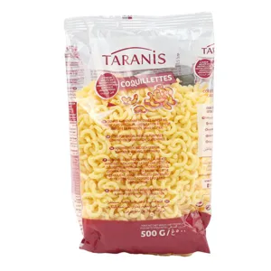 Taranis Coquillettes à teneur réduite en protides
