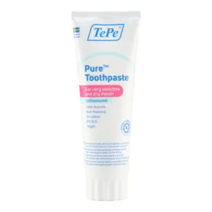 Tepe Dentifrice Pure non aromatisé sans mousse bouche sèche