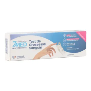 7 Med test de grossesse sanguin en 5 minutes