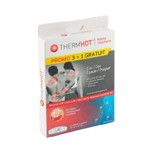 Thermhot Patch chauffant epaule cou dos poignet