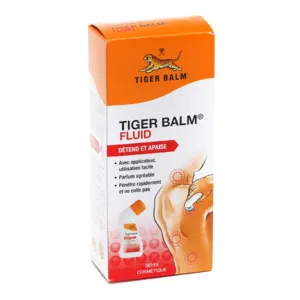 Tiger Balm Fluide Détend et apaise les tensions musculaires