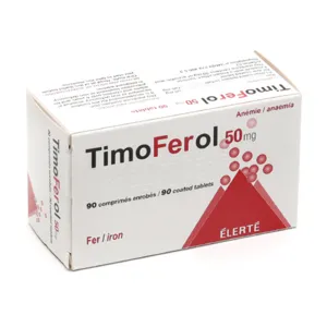 TimoFerol 50 mg comprimés anémie