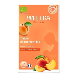 Weleda tisane bio de lactation pêche abricot