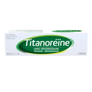 Crème hémorroide Titanoréine