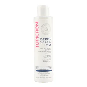 Topicrem Gel nettoyant traitant peau squameuse