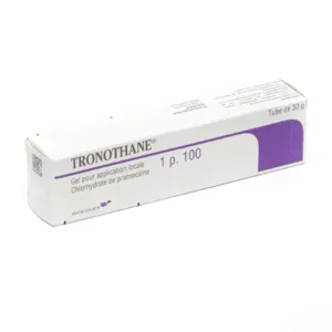 Tronothane 1 % gel anesthésiant local