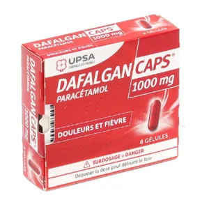 Dafalgan Caps paracétamol 1000