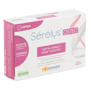 Sérélys Osteo complément alimentaire os coeur vitalité