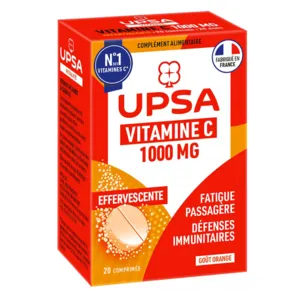 UPSA Vitamine C 1000 mg Vitalité comprimés effervescents