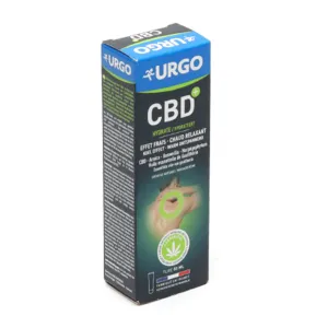 Crème Urgo CBD + massage douleurs musculaires