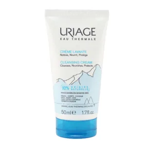 Uriage crème lavante visage corps et cheveux peaux sensibles