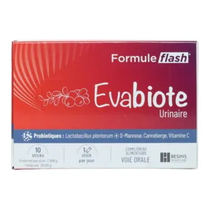 Evabiote urinaire Formule flash sticks
