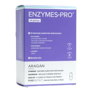 Gélules Enzymes Pro Aragan