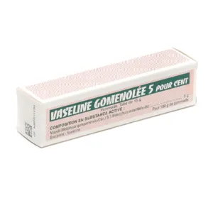 Vaseline gomenolée pour le nez sec