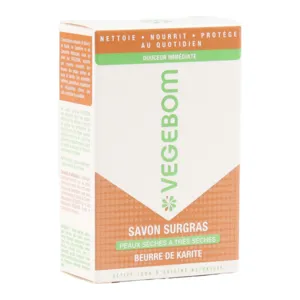 Vegebom savon surgras au beurre de karité