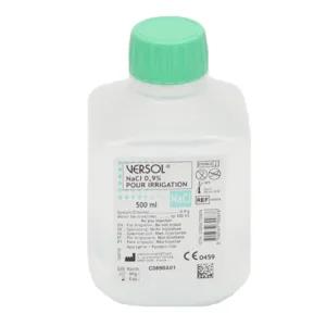 Sérum physiologique Versol NaCl en flacon