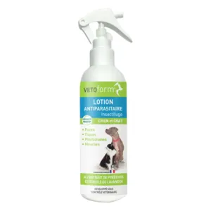 Vetoform lotion anti puces Chien et chat en spray