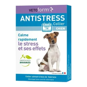 Vetoform collier chien contre l'anxiété