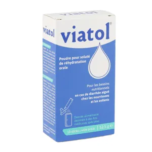 Poudre soluté de réhydratation pour nourrisson Viatol