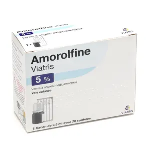 Amorolfine 5% vernis antifongique de Viatris