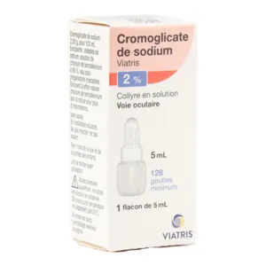 Collyre anti allergique Cromoglicate de sodium Viatris