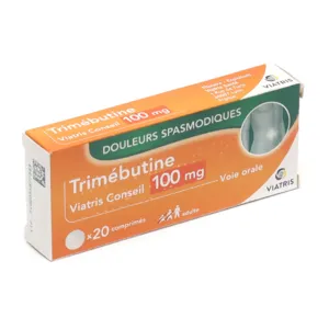 Médicament Trimébutine 100 mg