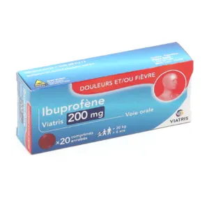 Viatris Ibuprofene 200 comprimé