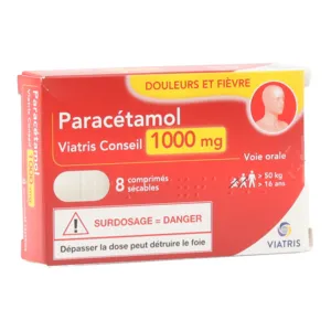 Viatris Paracétamol  1g  comprimés