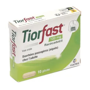 Tiorfast 100mg medicament contre la diarrhee