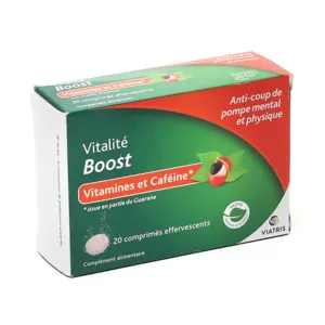 Vitalité Boost anti coup de pompe