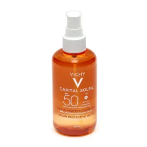 Vichy Capital Soleil Eau protection solaire SPF 50 Sublimateur de hâle