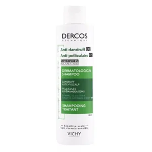 Dercos Shampooing antipelliculaire cheveux normaux à gras laboratoire Vichy