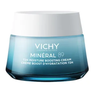 Vichy Minéral 89 Crème hydratante visage 72h  Texture légère